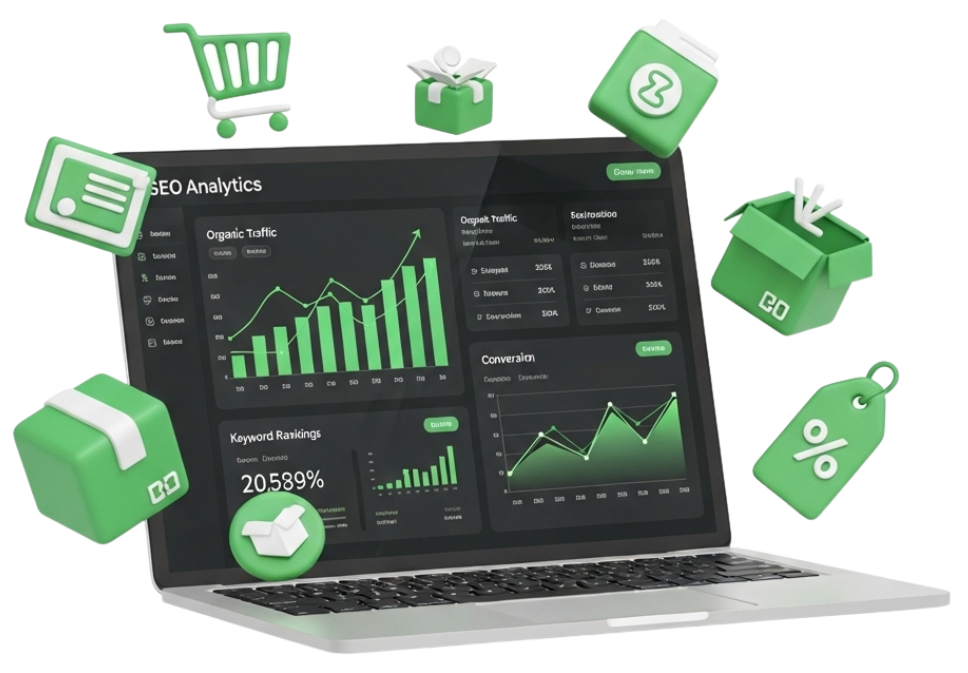 Our Shopify & E-Commerce SEO Services Include